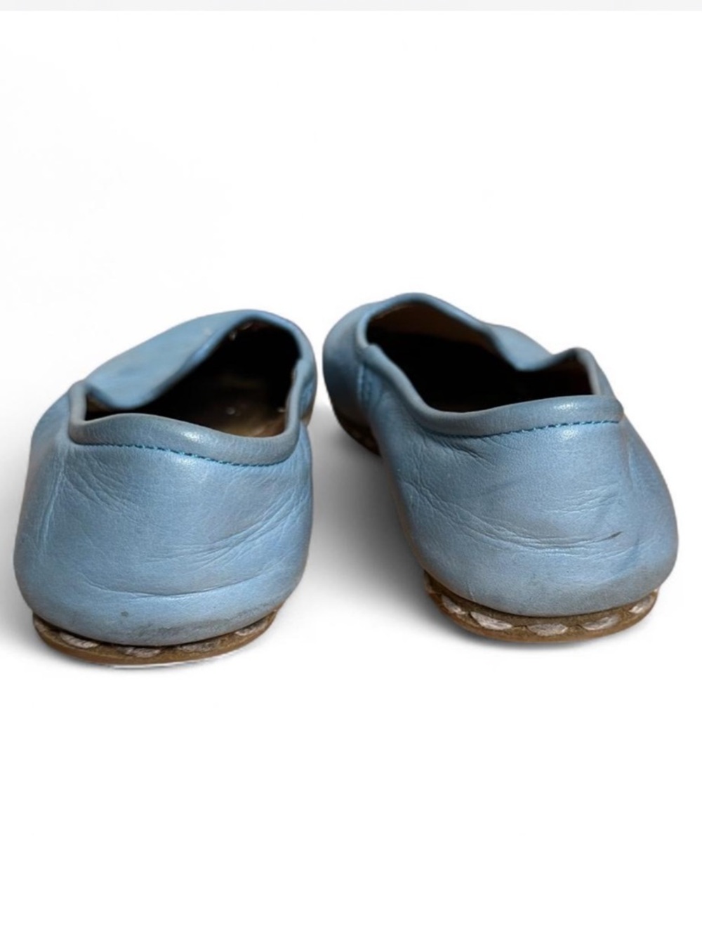 💜 Sabah Beirut Leather Slip On Shoes w/Dust Bag (39/US 8-8.5) - Picture 3 of 8